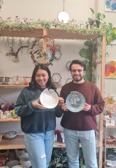 Modern Artistic Kintsugi Workshop for Beginners