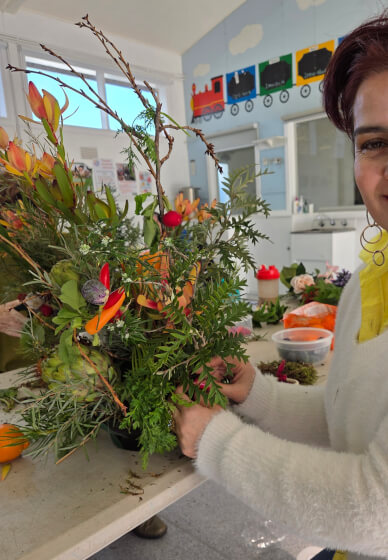 Modern Design Flower Arrangement