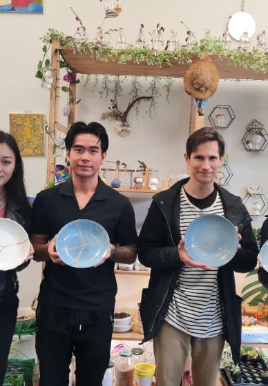 Modern Kintsugi Workshop for Beginners