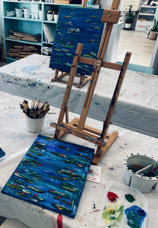 Monet Inspired Acrylic Painting Workshop