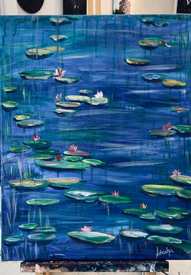 Monet Inspired Acrylic Painting Workshop