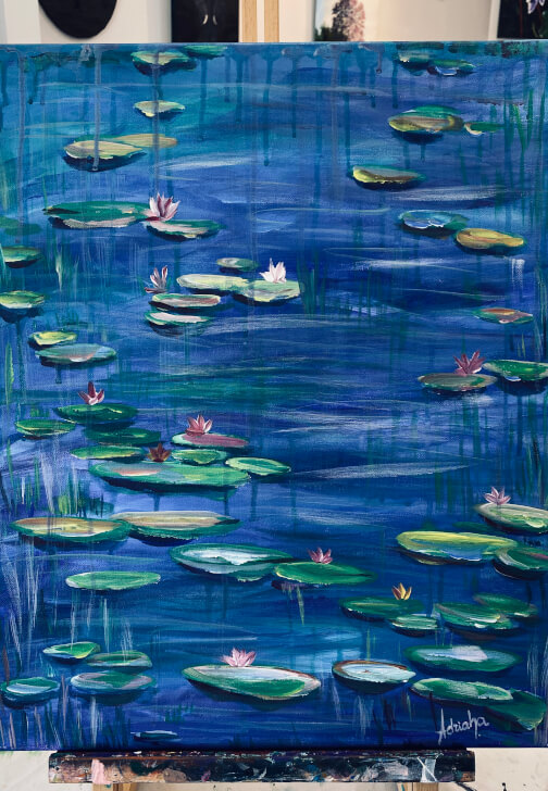 Monet Inspired Acrylic Painting Workshop