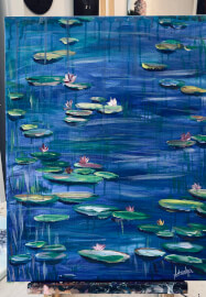 Monet Inspired Acrylic Painting Workshop