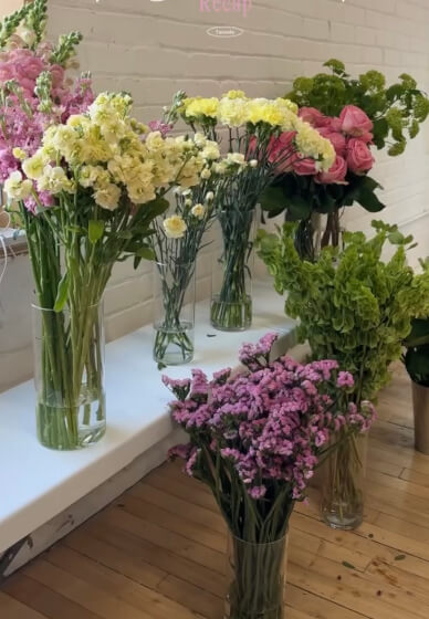 Monet-inspired Flower Arrangement Workshop