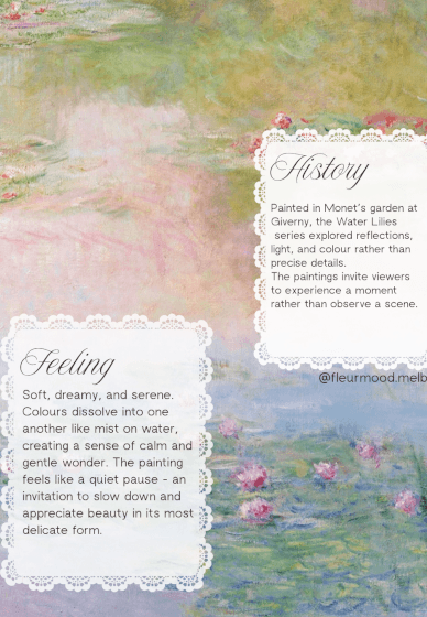 Monet-inspired Flower Arrangement Workshop