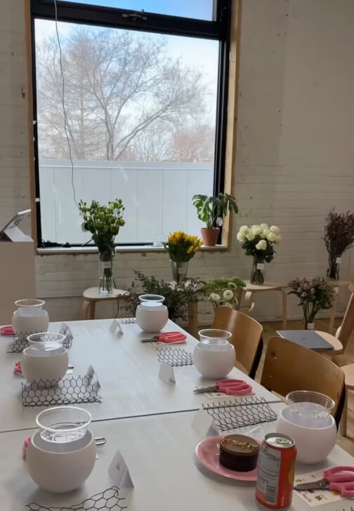 Monet-inspired Flower Arrangement Workshop
