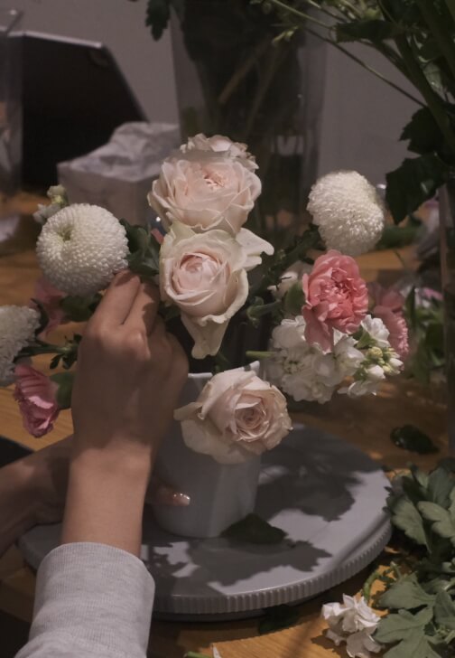 Monet-inspired Flower Arrangement Workshop