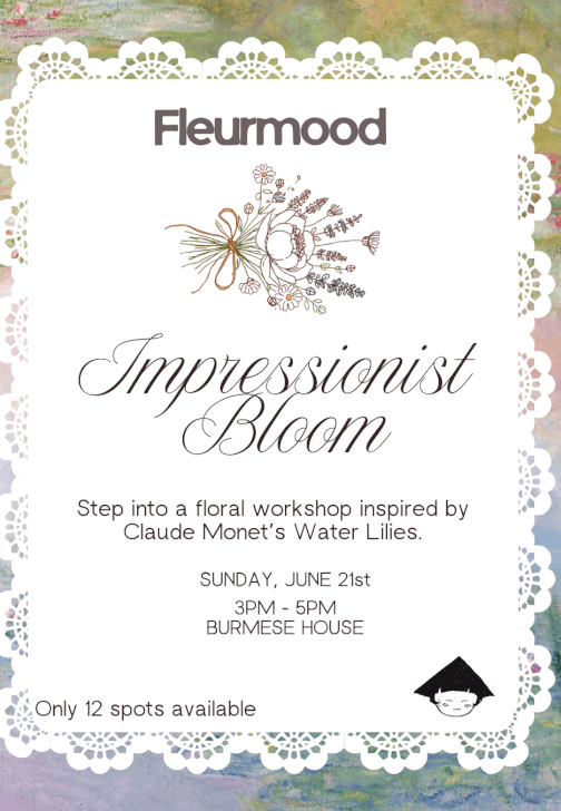 Monet-inspired Flower Arrangement Workshop