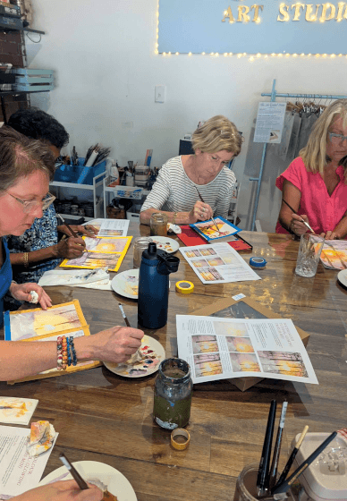 Monthly Ladies Art Group Workshop for Beginners