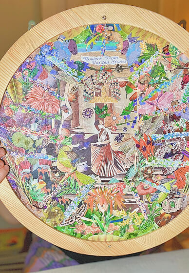 Morning Imaginarium Collage Workshop (ages 8-100 Years)