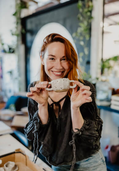 Morning Pottery Mug Making Class