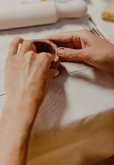 Morning Pottery Mug Making Class