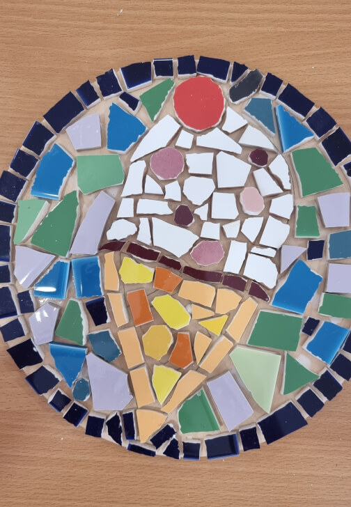 Mosaic Art Studio Class