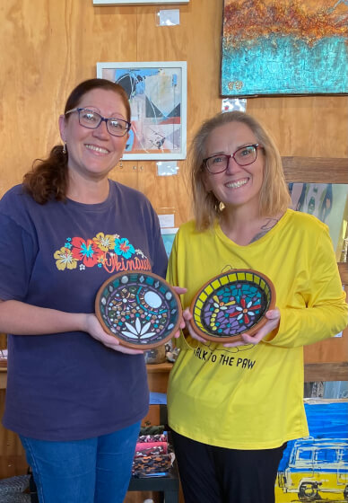 Mosaic Bee Bath Workshop