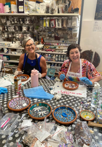 Mosaic Bee Bath Workshop