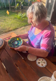 Mosaic Bee Bath Workshop