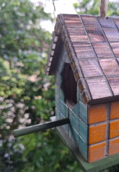 Mosaic Birdhouse Workshop