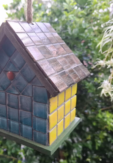 Mosaic Birdhouse Workshop