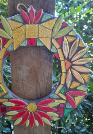 Mosaic Christmas Wreath Workshop