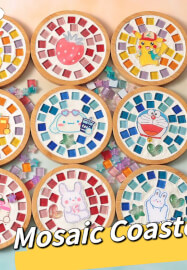 Mosaic Coaster Workshop: Create Your Own Colourful Masterpiece
