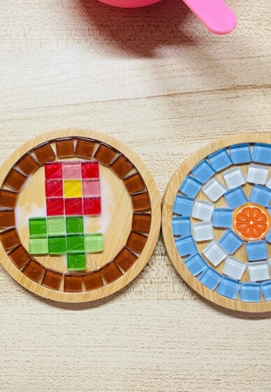 Mosaic Coaster Workshop: Create Your Own Colourful Masterpiece