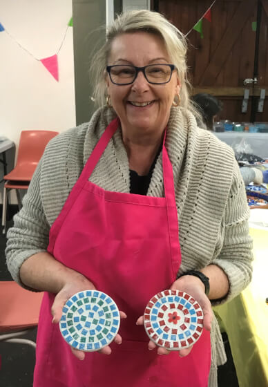 Mosaic Coasters Workshop