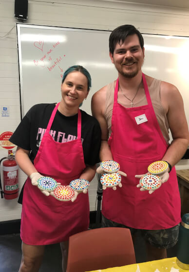 Mosaic Coasters Workshop