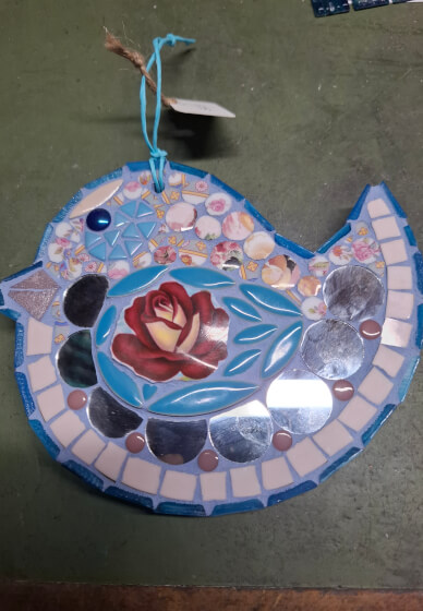 Mosaic Cutie Bird Workshop