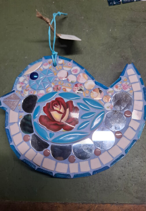 Mosaic Cutie Bird Workshop