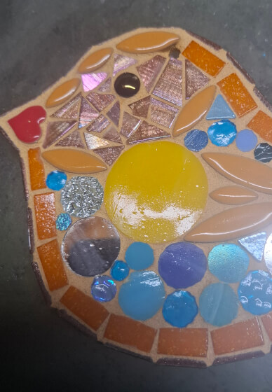 Mosaic Cutie Bird Workshop