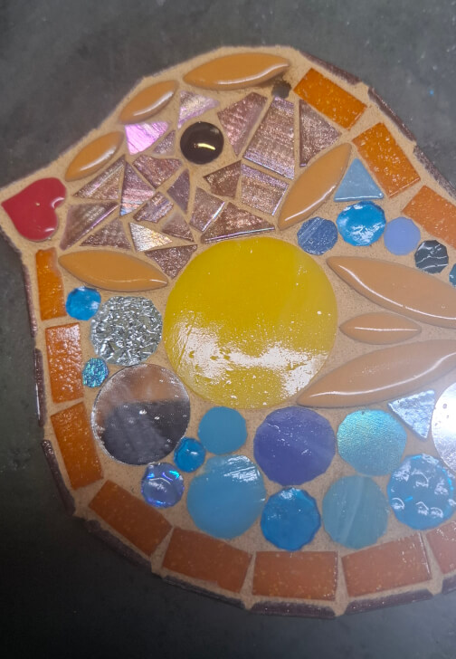 Mosaic Cutie Bird Workshop