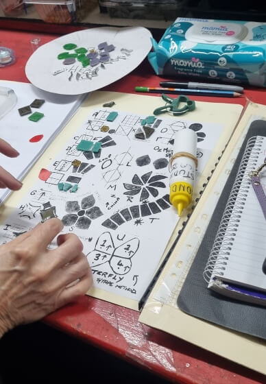 Mosaic for Beginners - 1 Day Workshop OzMosaics