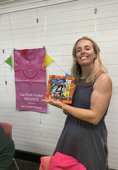 Mosaic Garden Wall Hanging Workshop