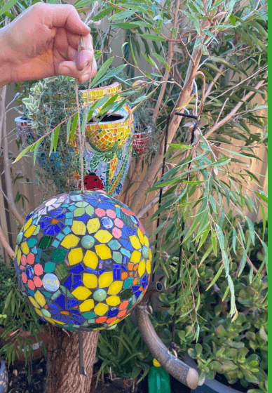 Mosaic Gazing Ball – One-on-One Class