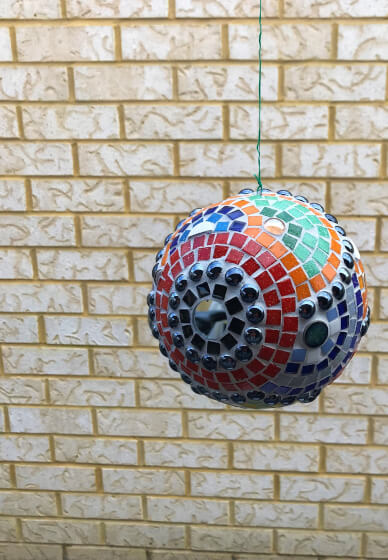 Mosaic Gazing Ball – One-on-One Class