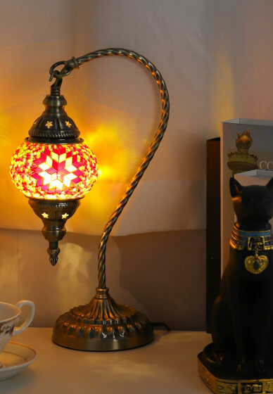 Mosaic Lamp Making Class
