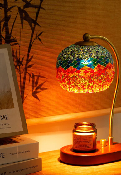 Mosaic Lamp Making Class