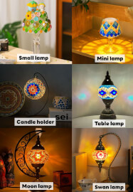 Mosaic Lamp Making Class