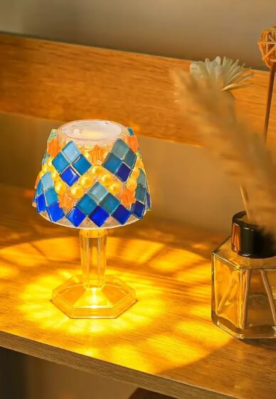 Mosaic Lamp Making Class