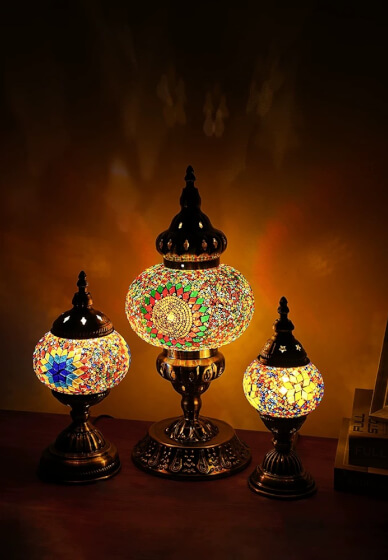 Mosaic Lamp Making Class