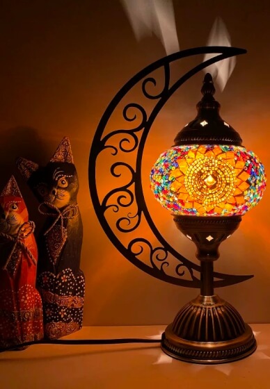 Mosaic Lamp Making Class