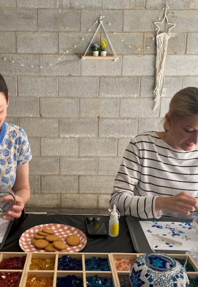 Mosaic Lamp Workshop