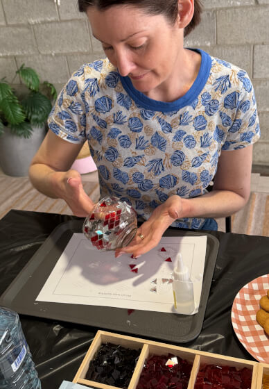 Mosaic Lamp Workshop