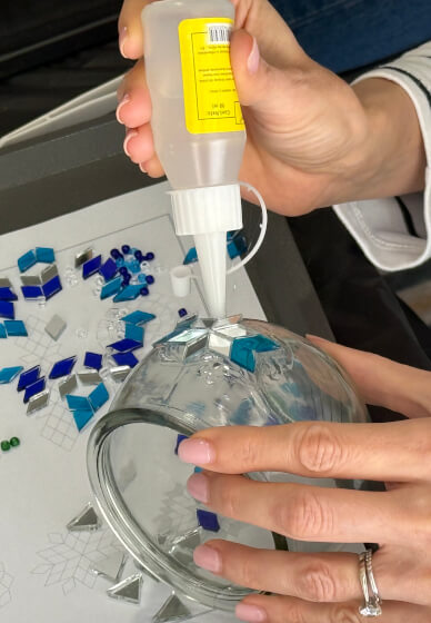 Mosaic Lamp Workshop