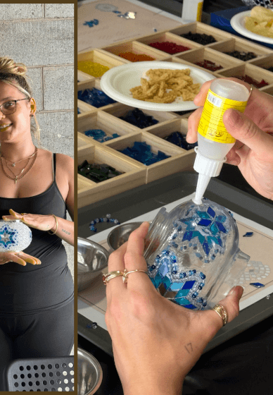 Mosaic Lamp Workshop