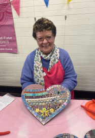 Mosaic Mandala / Butterfly / Flower / Heart Wall Hanging Class