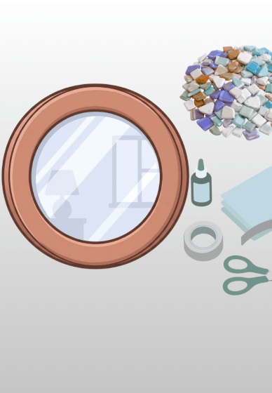 Mosaic Mirror Workshop
