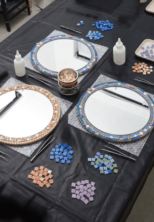 Mosaic Mirror Workshop