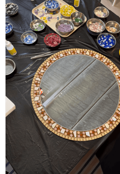 Mosaic Mirror Workshop
