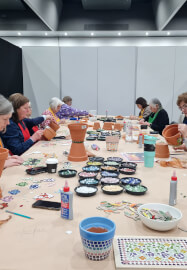 Mosaic Planter Making Workshop for Beginners